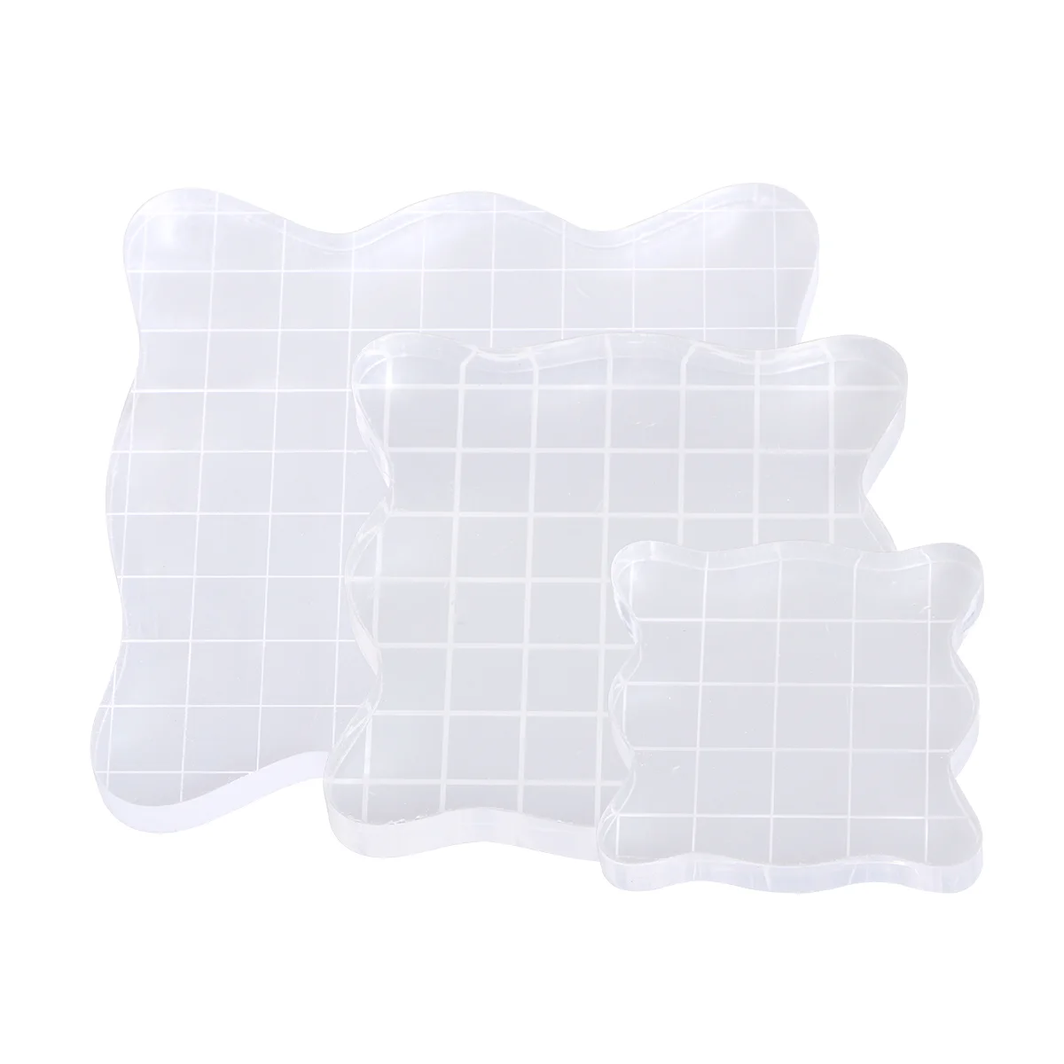 

Blocks Stamp Acrylic Block Clearsetmaking Mounting Crafting Stamping Craft Kids