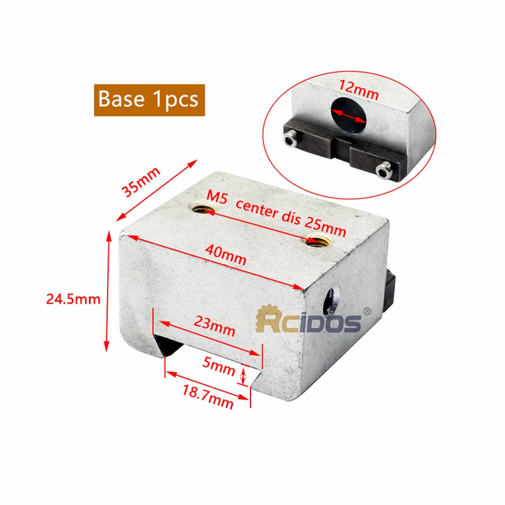 

RCIDOS флейта кодирования машины букв Держатель головки, горячая лента Дата печатная машина часть, 1 шт цена