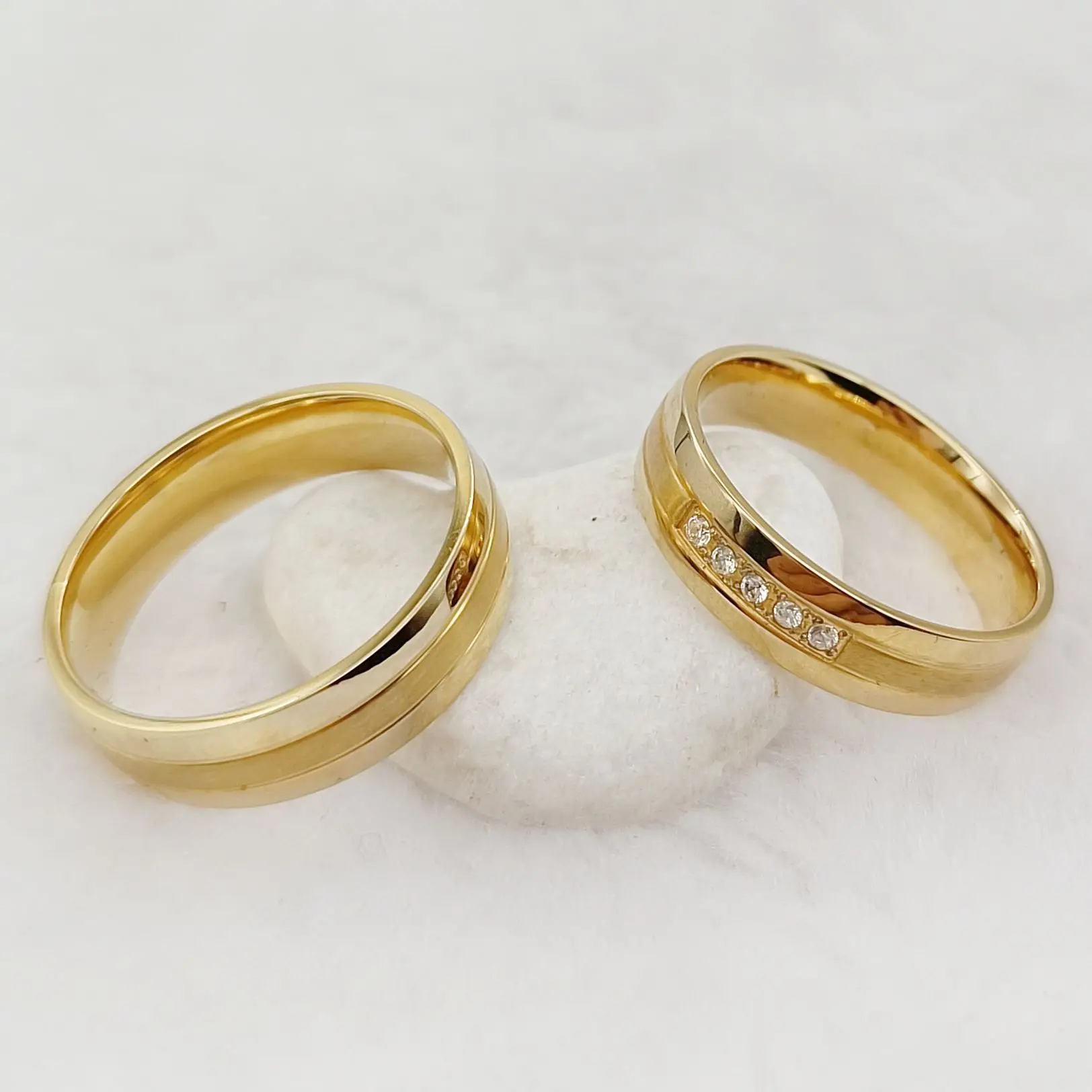 

2023 обручальные кольца Позолоченные 18k ювелирные изделия высокого качества Дизайнерские африканские Бразильские обещания обручальное коль...