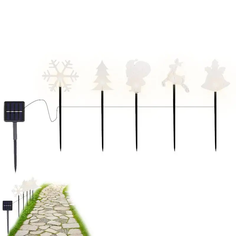 

Christmas Pathway Lights Christmas Solar Yard Lights Christmas Outdoor Decorations Create A Christmas Mood With Waterproof