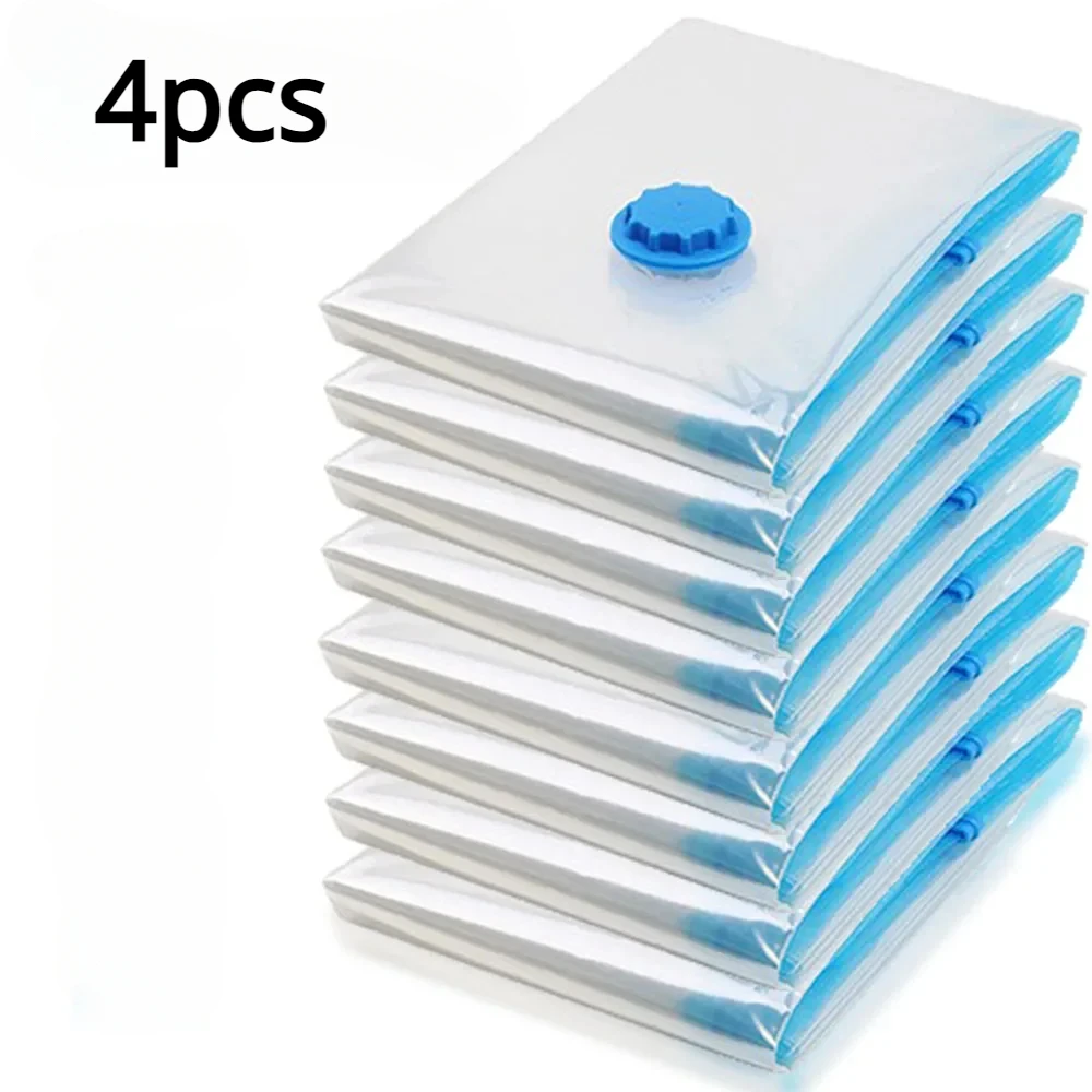 

Набор из 4 прозрачных вакуумных пакетов для хранения