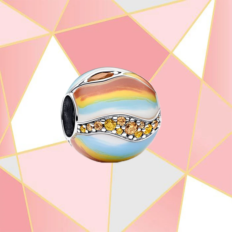 

2023 New String Jewelry Jupiter Shining Pendant Exquisite DIY Bracelet Elegant Trendy Girl Gift