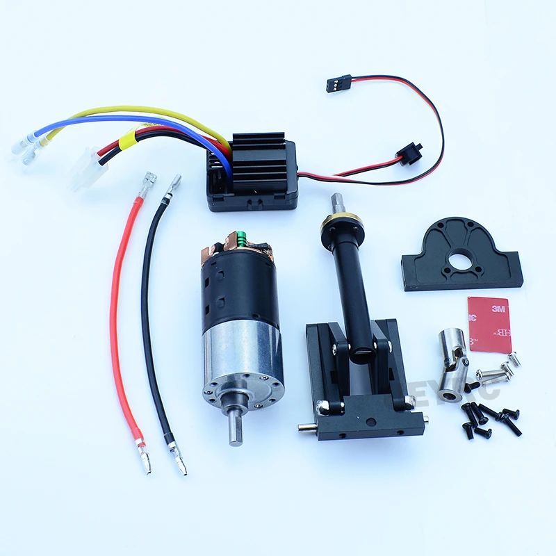 Металлический Электрический винт с серводвигателем автоподъемник для 1/14 Tamiya RC