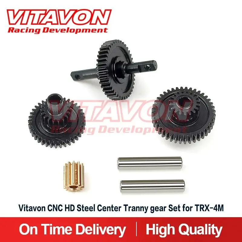 VITAVON CNC HD стальной центральный редуктор для Traxxas TRX-4MInI