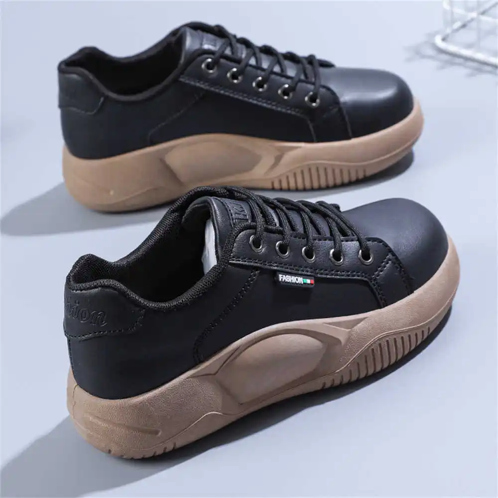 

non-slip with ties mens boots size 45 Walking Male running shoes black mens sneakers sports model maker exerciser order YDX2