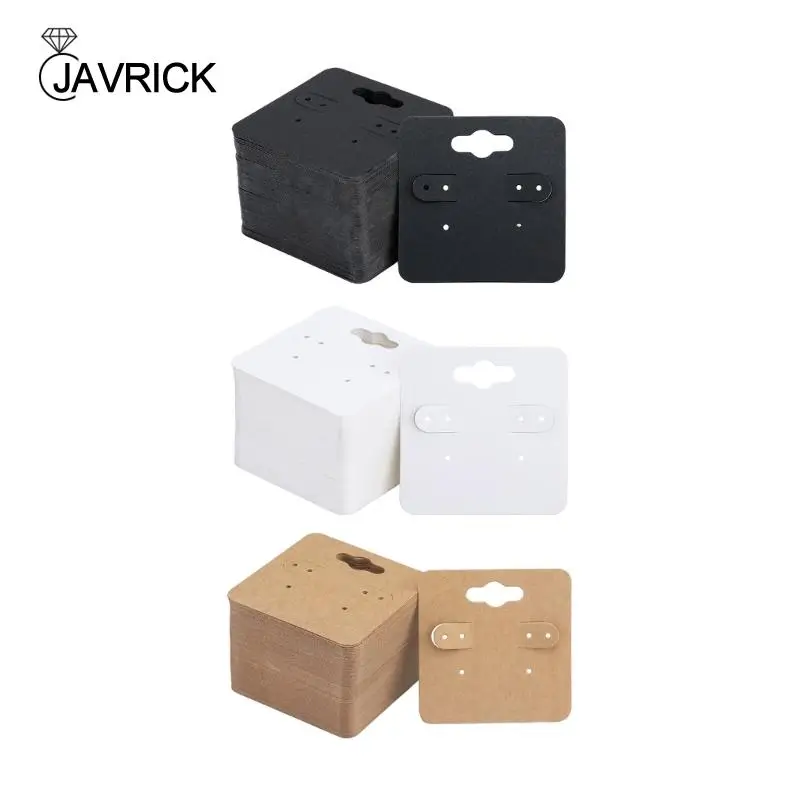 

100Pieces Jewelry Showcase Practical Earring Display Cards for Jewelry Show