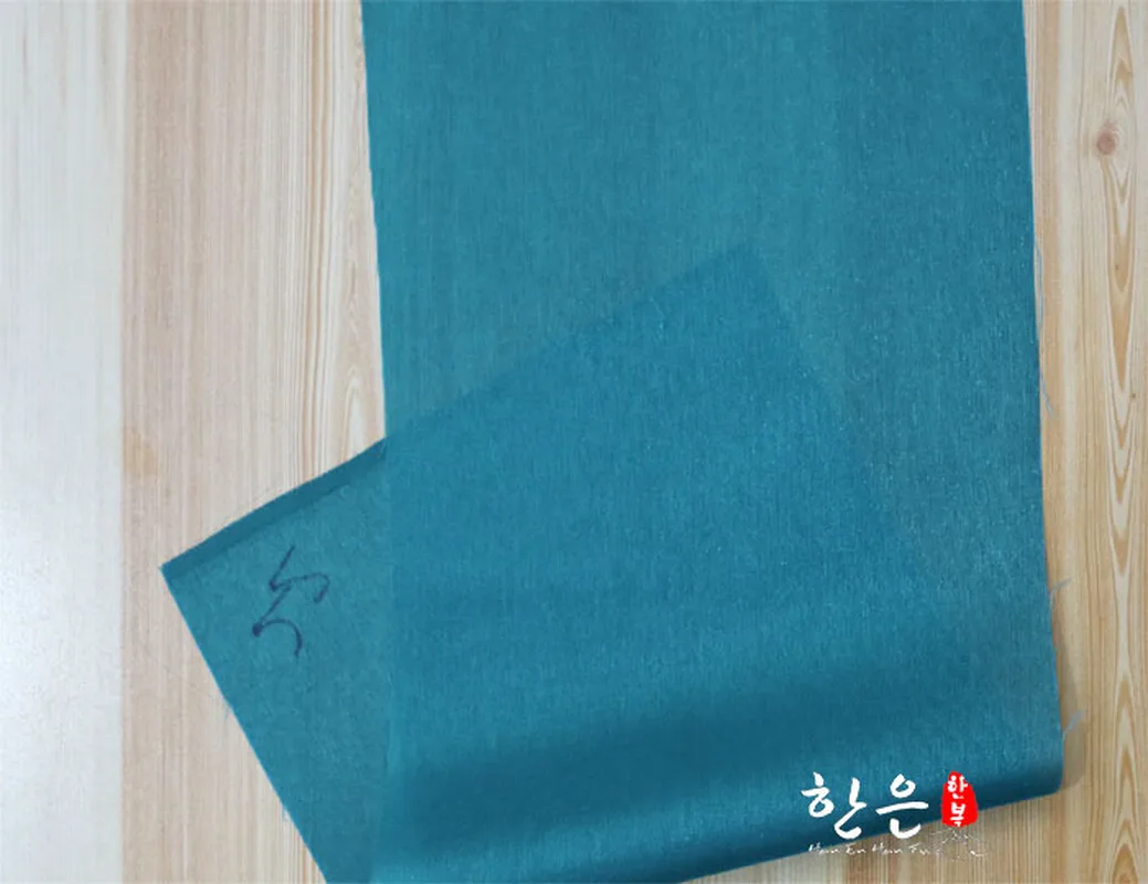 Южная Корея импортная ткань Hanbok темный креп Последняя секция прозрачная ширина