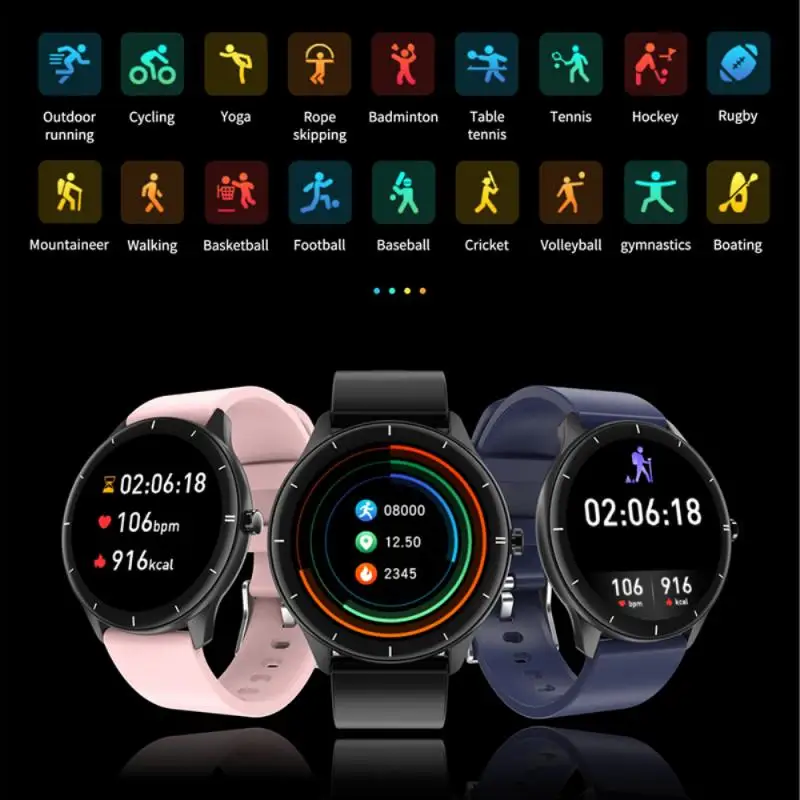 

Q21 Smart Watch Body Heart Rate Blood Pressure Blood Oxygen Sleep Monitoring Fitness Tracker Bracelet Waterproof Sports Watch