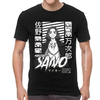 tokyo revengers t shirt for men cotton oversized print tshirts men graphic tshirt anime manga manjiro sano mikey tees tops