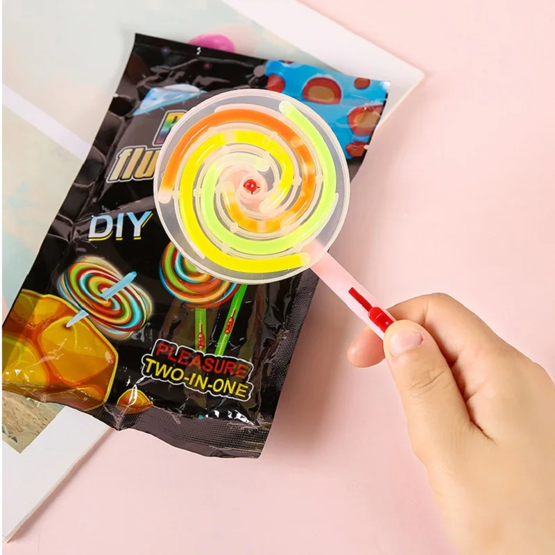 

Детский светящийся в темноте леденец, спиннинг, ветряная мельница, звезда, ночь, забавные игрушки для мальчиков и девочек, яркие блестящие п...