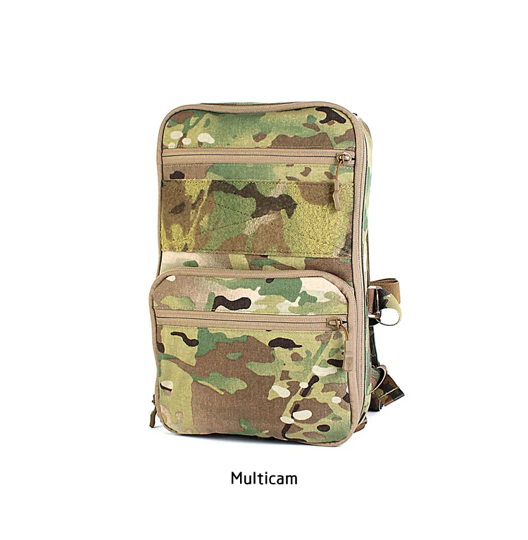 Outdoor Sports Tactics D3 Flat Backpack 2.0 Multi Functional Walking Camping Expansion Miscellaneous Water Storage Bag Backpack