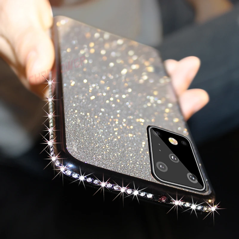 Чехол для Samsung Galaxy A51 3D Алмазный Блестящий Мягкий чехол из ТПУ A71 SM A515F A717F A 51 71