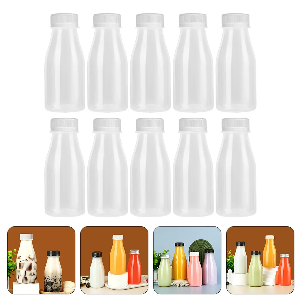 

Bottles Milkbottle Jug Capstransparent Soda Clear Water Drink Carton Container Out Take Beverage Yogurt