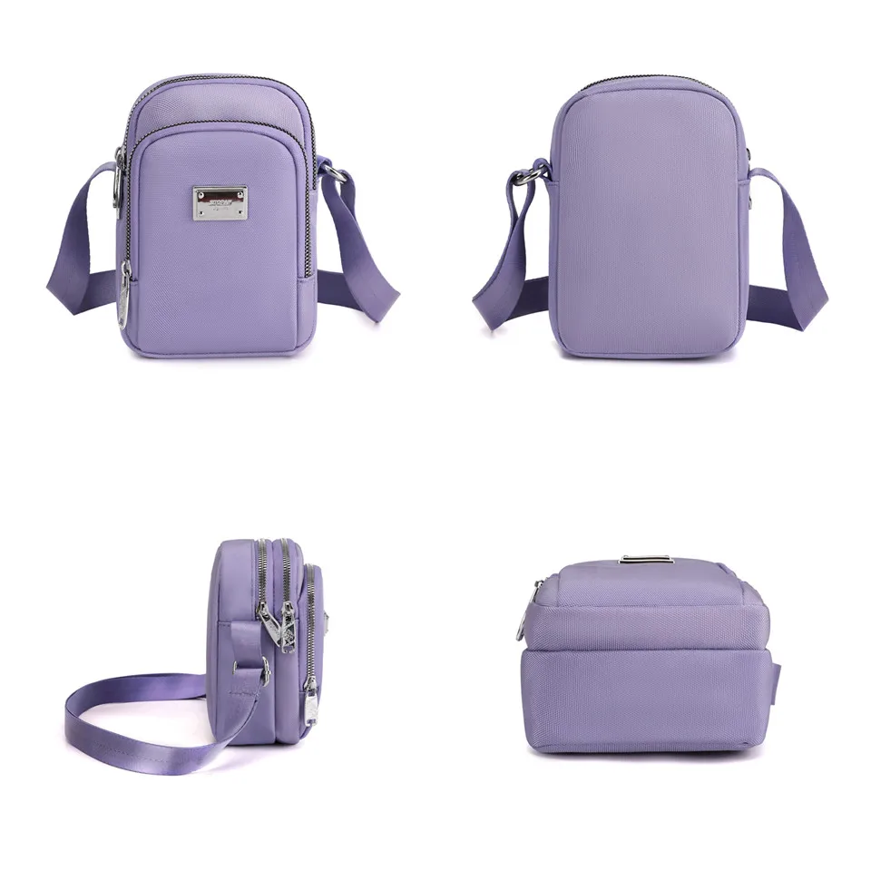 Women Shoulder Bags Waterproof Nylon Messenger Bag Handbag Fashion Tote Crossbody Bag For Women
