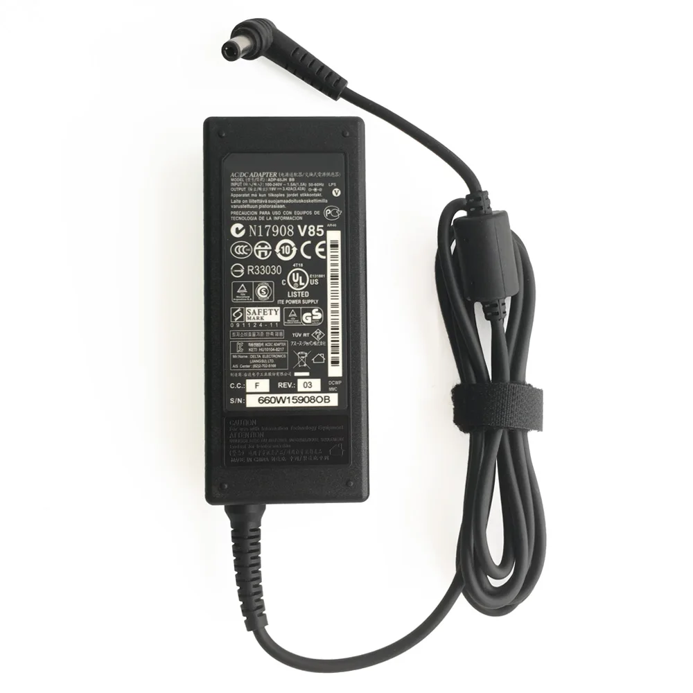 Оригинальный адаптер переменного тока для ноутбука 19 в А ASUS R33030 N17908 V85 X550 X551 X552 X555
