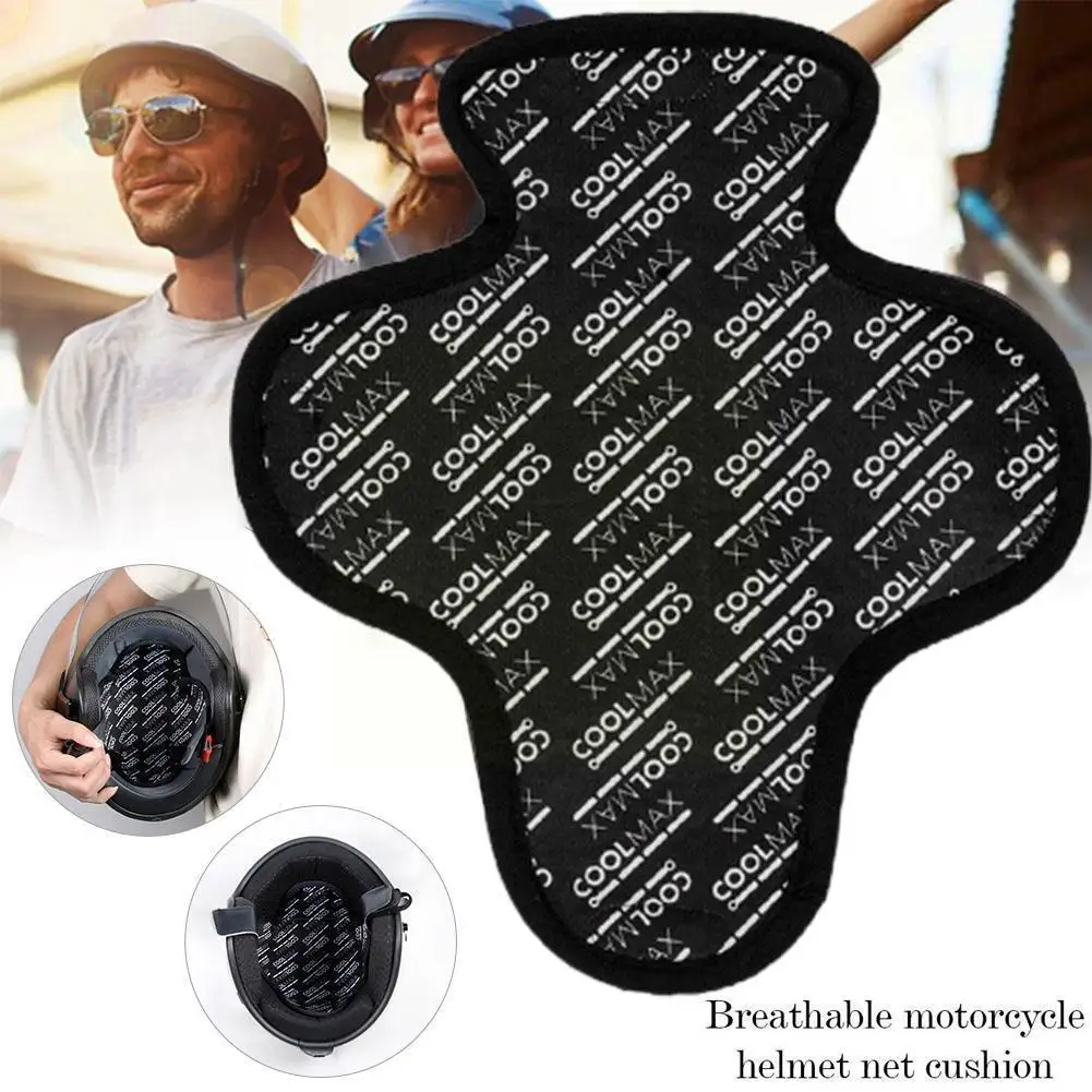 

Motorcycle Helmet Mesh Pad Insulation Pad Motorcycle Liner Riding Pad Pad Inner Mesh Liner Pad Helmet V7l4