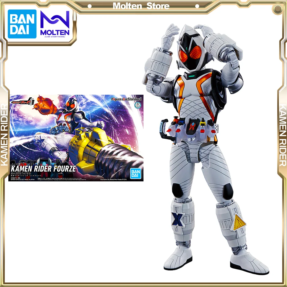 

Bandai Original Figure-Rise Standard Masker Kamen Rider Fourze (Base States) Anime Action Figure Model Kit Assembly/Assembling