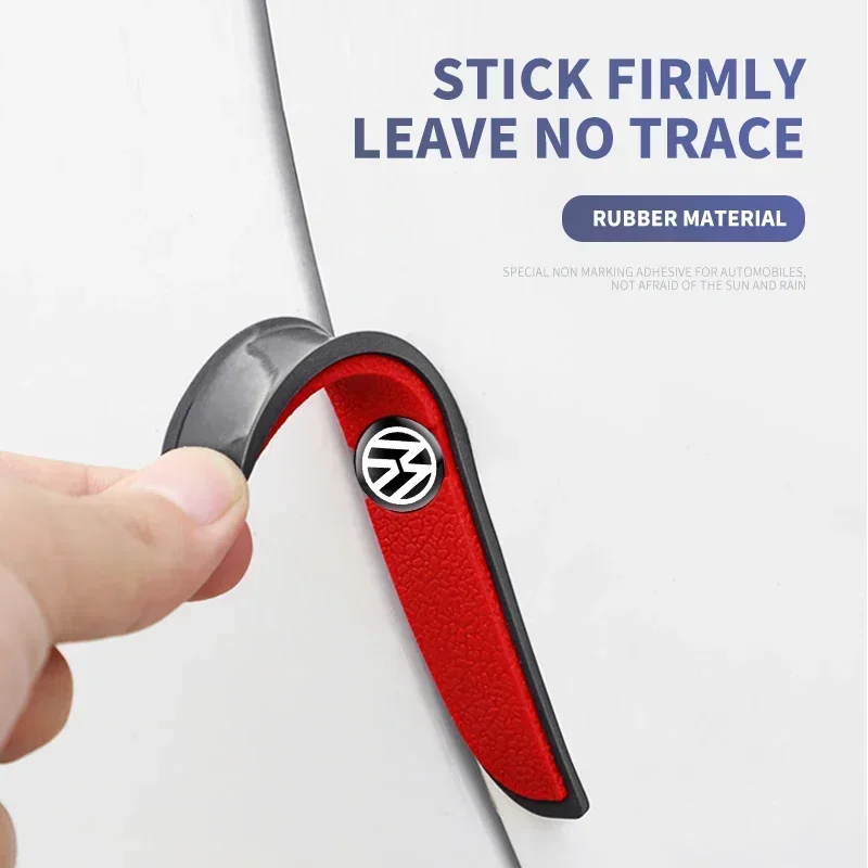 4 шт. резиновая полоса на бампер дверь автомобиля эмблема наклейка для