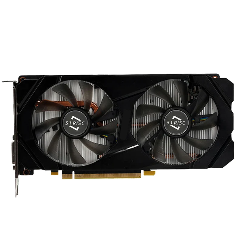 Видеокарта SHELI 51RISC GeForce RTX 2060 6 ГБ GDDR6 PCIE16 RTX2060 6G для компьютера офисные компоненты