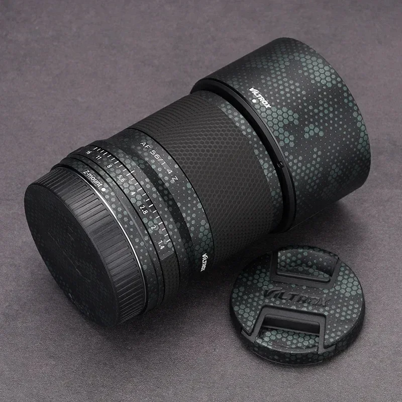 Для VILTROX AF 56 мм F1.4 Z наклейка на кожу виниловая пленка защитная для объектива