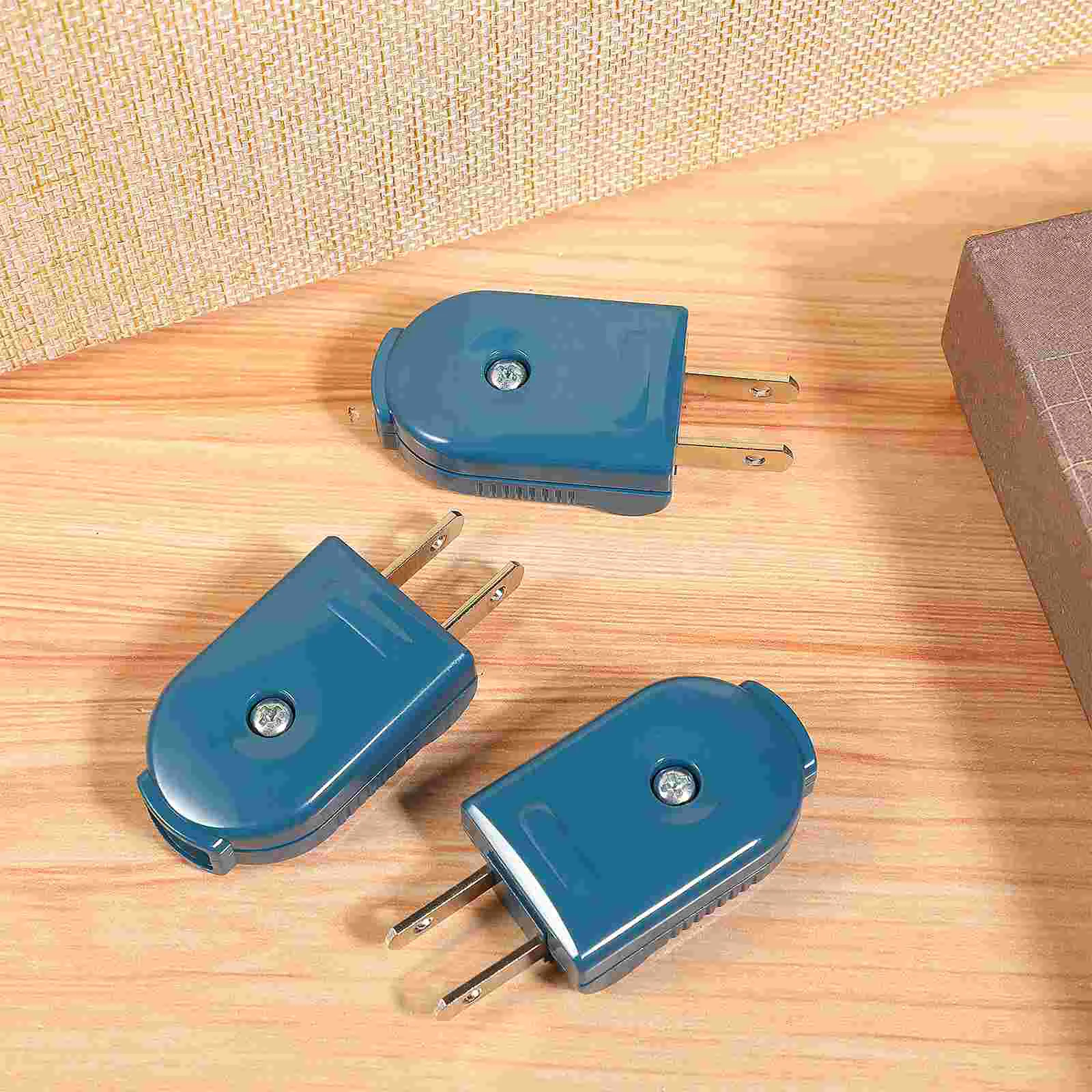 Кабельный адаптер две ножки штекер 250 В удлинитель электрические вилки