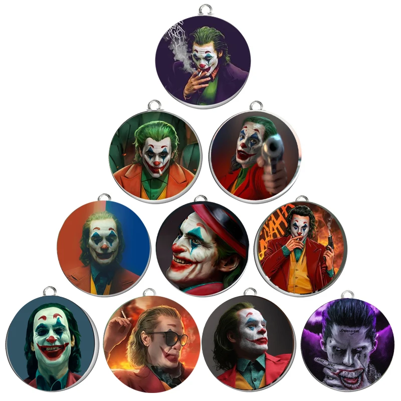 Новые смешанные кино клоун обереги для изготовления украшений из нержавеющей стали подвески оберег браслет серьги своими руками находки.