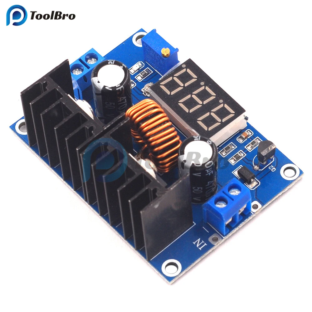 250 Вт 8A XL4016E1 DC-DC понижающий преобразователь регулятор напряжения 4-38 В до 1 25-36