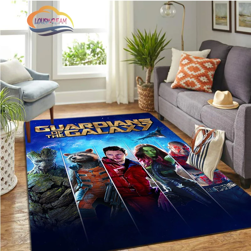 

Science fiction film series rug Guardians of the Galaxy Large area of living room Non-slip Carpet Home decoration floor mat