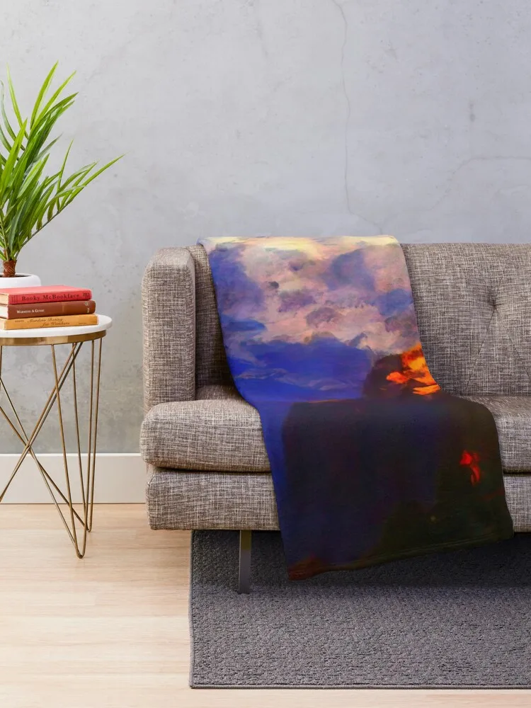 Горы от Arkhyp Kuindzhi Vibante Edition пледы для малышей аниме модные одеяла диванов