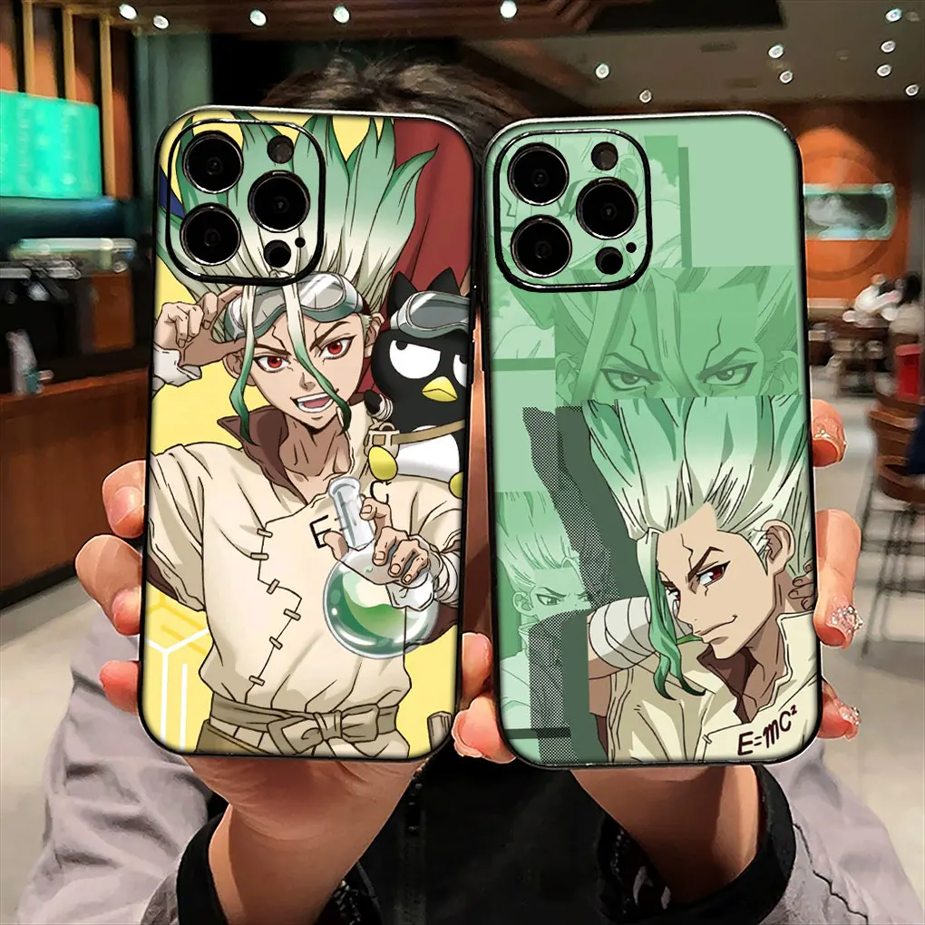 Чехол Ishigami Senkuu Dr Stone для OPPO A80 A40 A60 A38 A79 A16 A17 A58 A78 A94 A95 A57 A15 A96 A74 A53