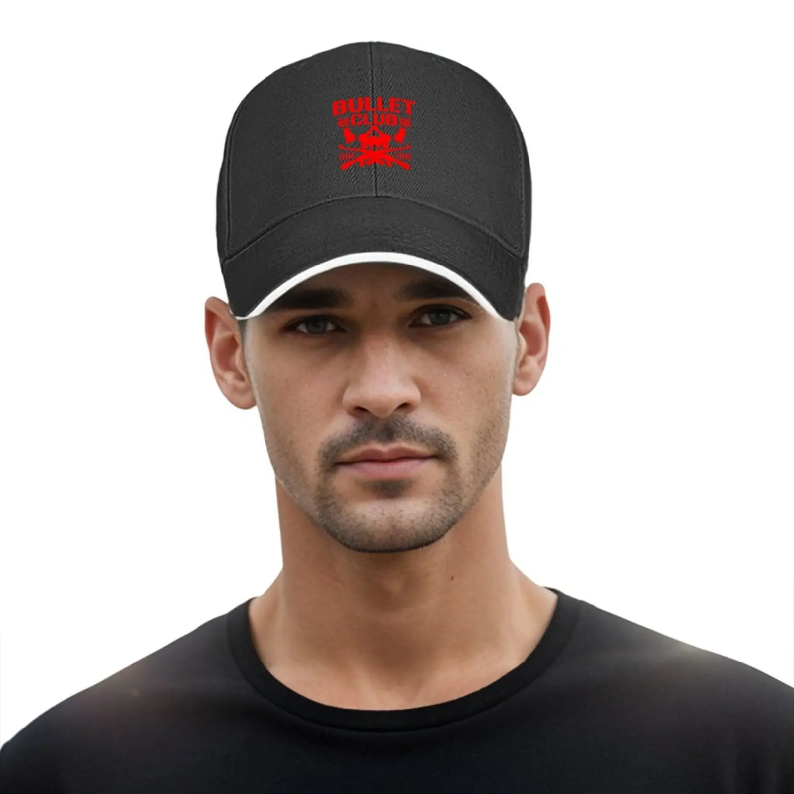 Фото Bullet Club Machine Gun (красная версия) Бейсбольная кепка Bobble Hat Hat Роскошные брендовые зимние шапки для мужчин Шапка мужская Женская 2025 Мужская №5