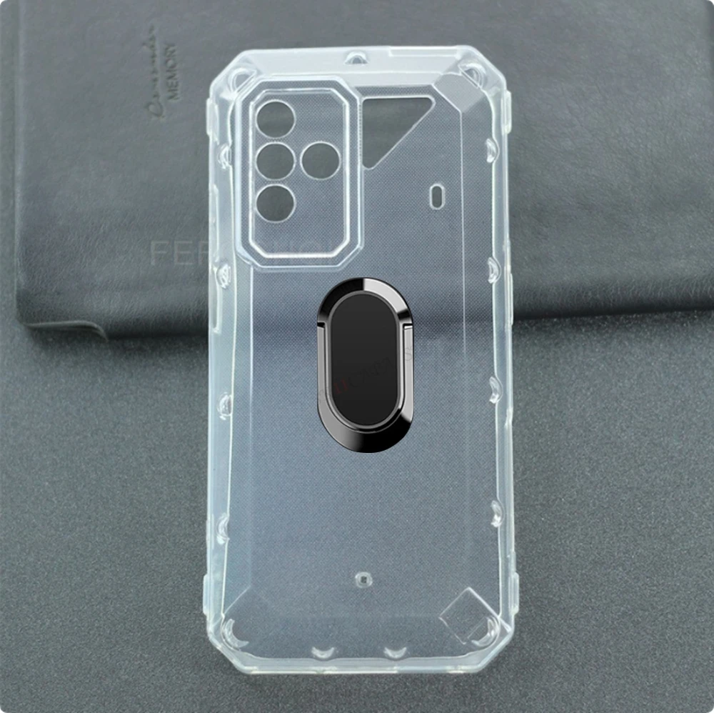 Фото Для Ulefone Power Armor 18T Ultra 18 Armor18 Armor 19T 19 задний кольцевой держатель кронштейн чехол для телефона смартфон Мягкий силиконовый чехол из ТПУ №1