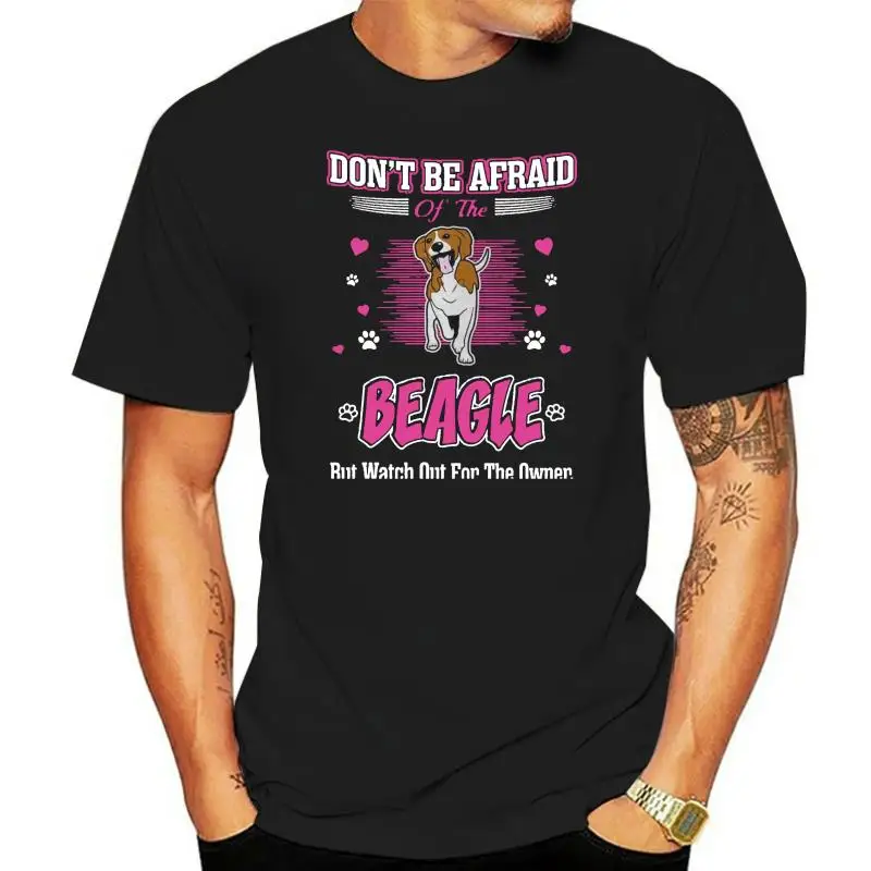 

Мужская футболка с надписью «Don't Be scare The Beagle Dog»