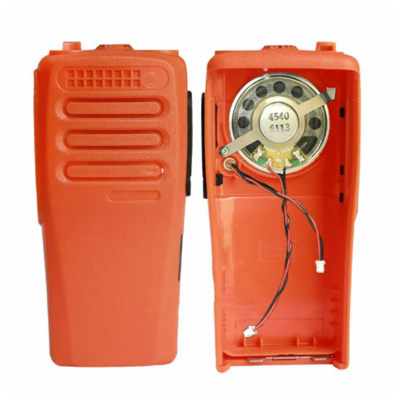 

DEP450 CP200d Xir P3688 DP1400 Radio Replacement Repair Housing Cover Case with Speaker Orange