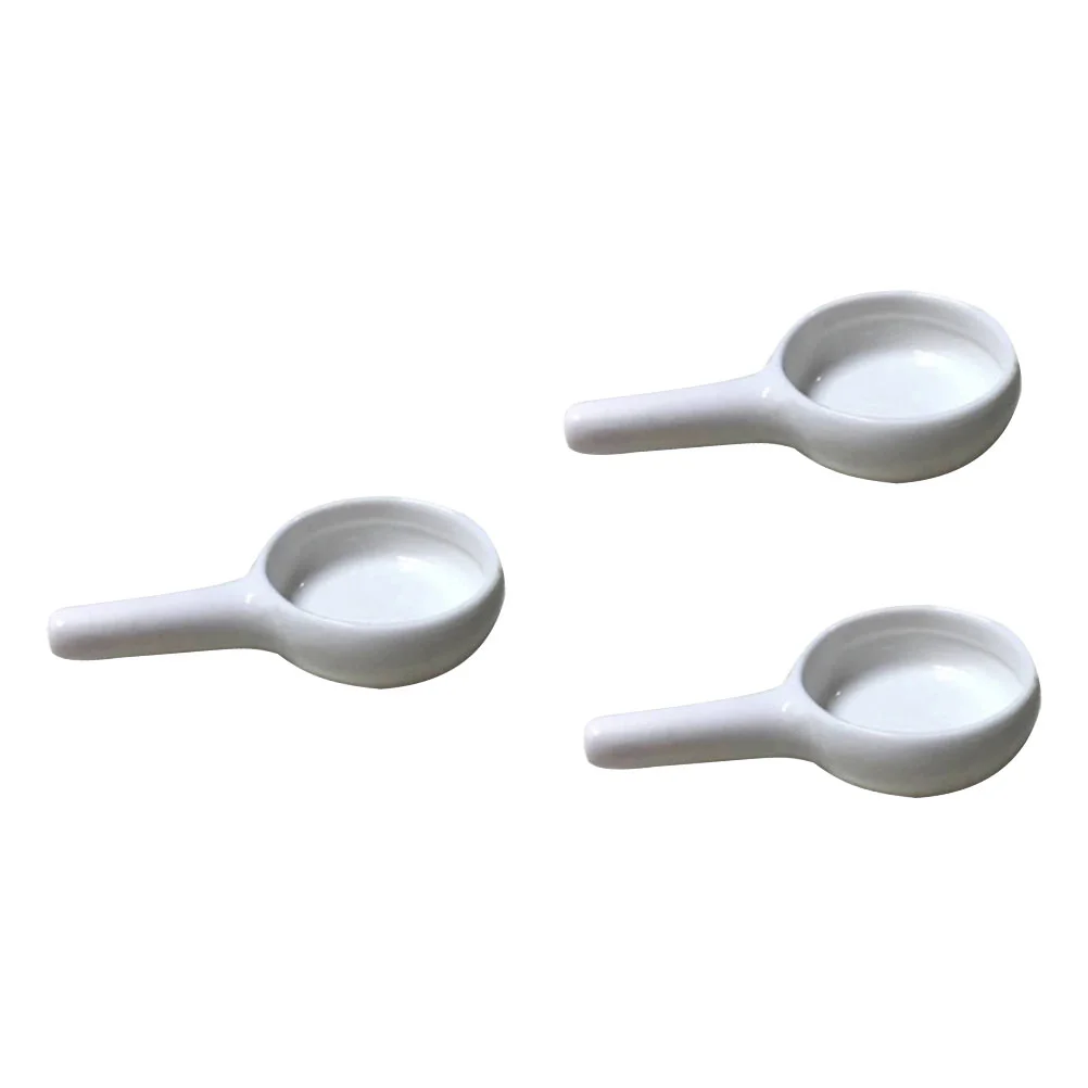 

Spoon Holder Ceramic Little Spoons Tealight Wax Tray Tea Warmer Porcelain Oil Burner Scoop Light Essential Replacement Plates