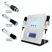 3 in 1 CO2 Nano-bubbles technology Oxy Facial Machine Face Lifrting Skin Rejuvenation Skin Tightening Spa Salon Use