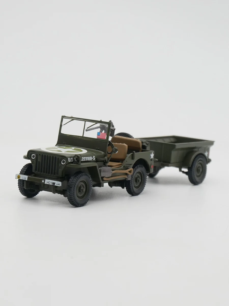 

Ixo 1:43 Willys Jeep Military Vehicle Diecasgt Car Model