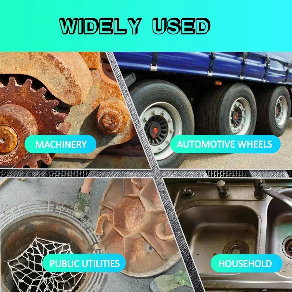 Narzędzie do usuwania rdzy z kołków Środek czyszczenia piasty koła klucza udarowego 1/2'' Wiertarka elektryczna stali