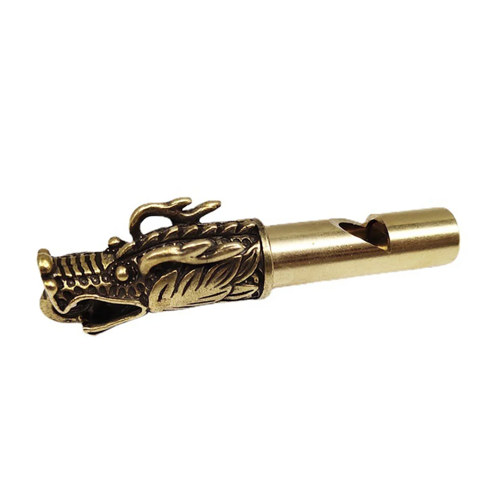 

Whistle Emergency Survival Keychain Dragon Loud Metal Loudest Whistlesreferee Basketball Hiking Camping Noisemaker Dog Children