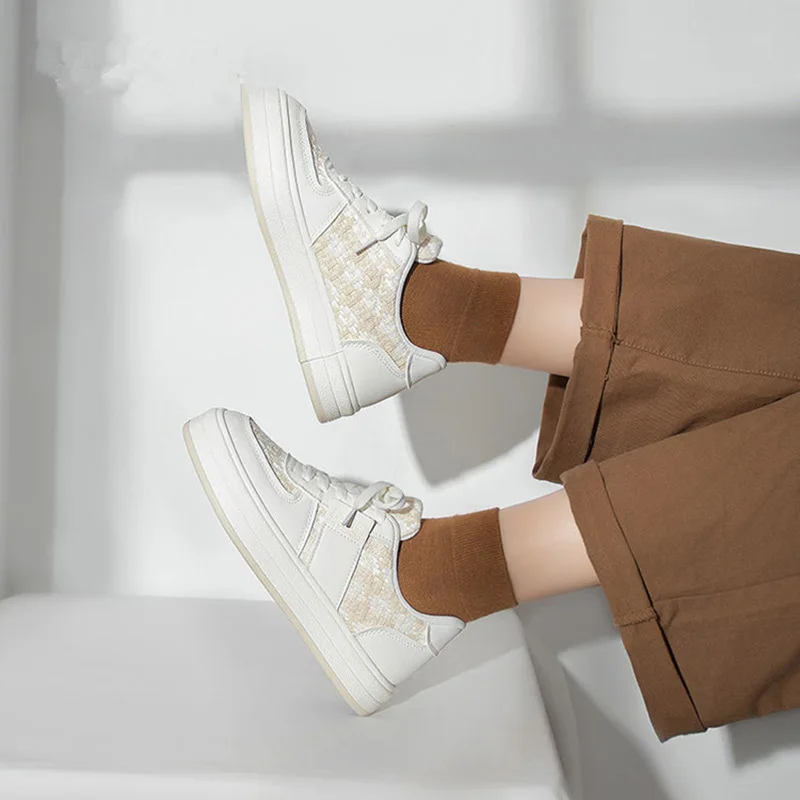 Vulcanized Shoes for Womens Shoes Spring Autumn Trend Casual Classic Canvas Shoes Ladies Harajuku Style Small White Board Shoes
