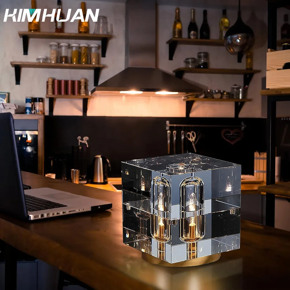 Хрустальная настольная лампа украшение для гостиной спальни прикроватный