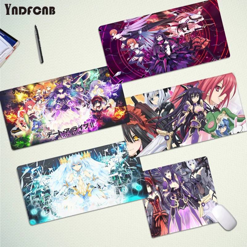 

Anime Date A Live Mousepad High Quality Customized Laptop Gaming Mouse Pad Size For Gameing World Of Tanks CS GO Zelda