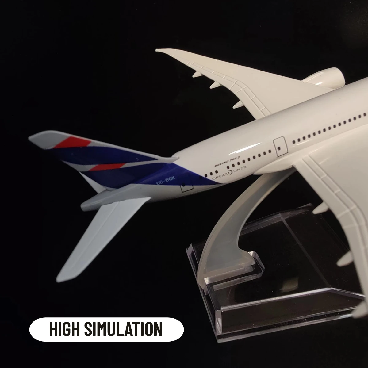Фото Масштаб 1:400 металлический самолет Реплика 15 см LATAM B787 Boeing Airbus самолет литье под давлением Модель Детская комната Декор подарок игрушки для м... №4