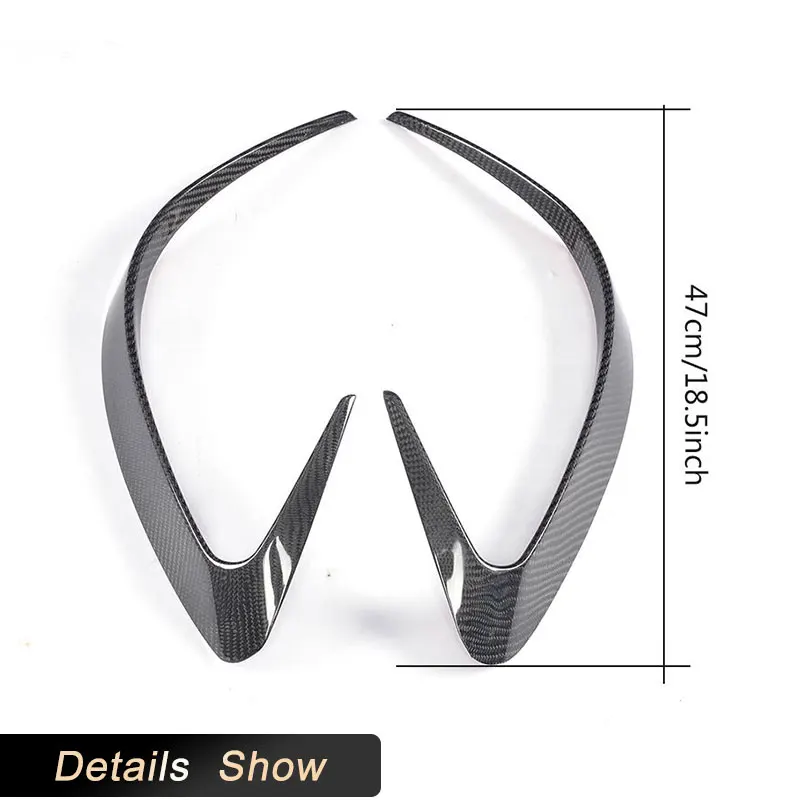 Для Mercedes Benz GLE Class C292 GLE43 GLE63 AMG 2015-2017 задний бампер из углеродного волокна боковые