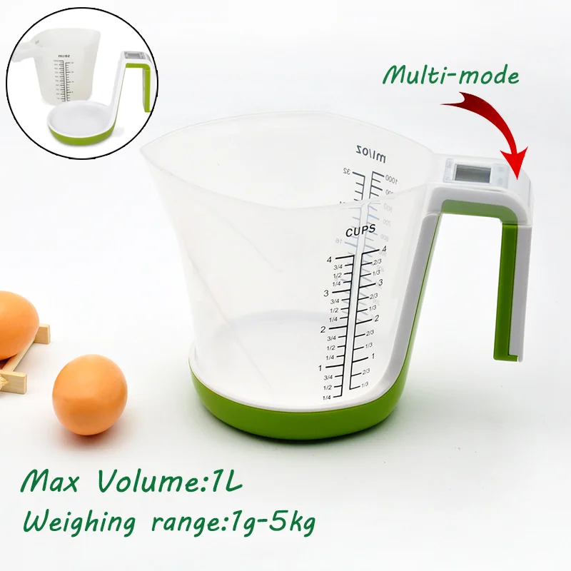 Электронные весы для пищевых продуктов 1000 мл 5 кг