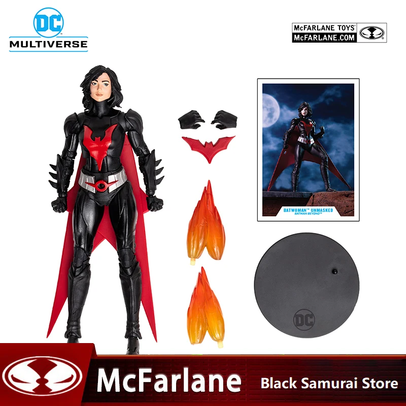 

Оригинальные McFarlane DC Comics future batman Batwoman разблокированные 7-дюймовые Коллекционные фигурки аниме экшн-фигурки модели игрушки