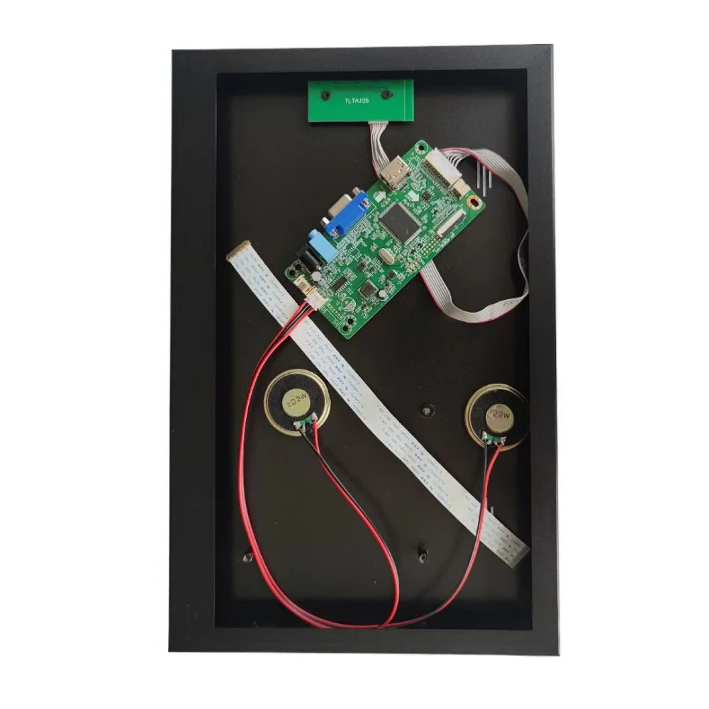 

Чехол для задней крышки из металлического сплава, VGA HDMI-совместимый + комплект платы контроллера EDP для LP156WFC 15,6 "1920x108 0, ЖК-экран со светодиодн...