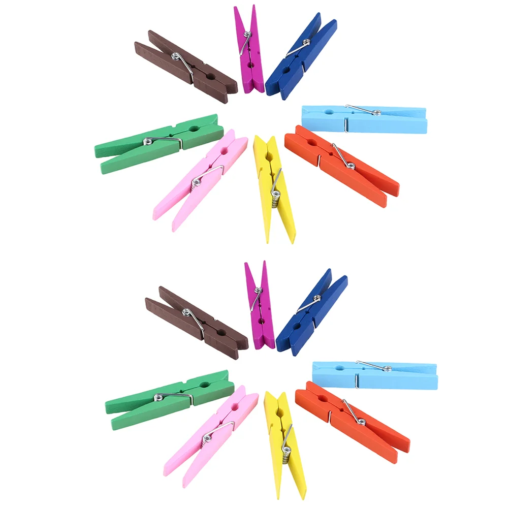 

Clothespins Clothes Mini Wooden Pinsclips Clip Small Pegs Colored Picture Craft Decorative Photo Photos Crafts Colorful Pictures