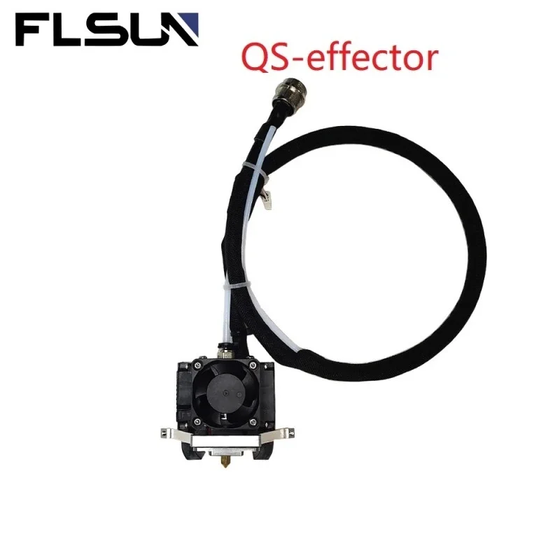 

Аксессуары для 3D-принтера FLSUN для QQ-S-Pro, полный сборный экструдер, охлаждающий вентилятор, ГОРЛОВАЯ насадка, тепловой блок