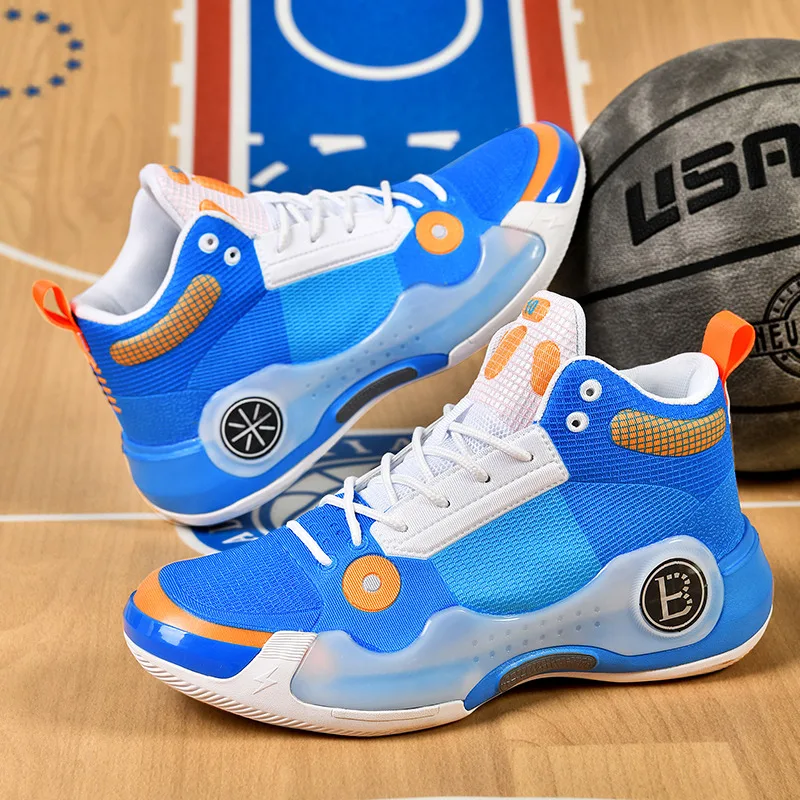 

Модные Красочные унисекс профессиональные баскетбольные туфли, мужские высокие кроссовки на платформе, Мужская Высококачественная сетчатая женская спортивная обувь 2022